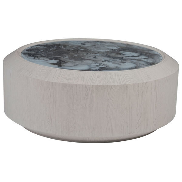 Signature Designs Gray Metaphor Round Cocktail Table, image 1