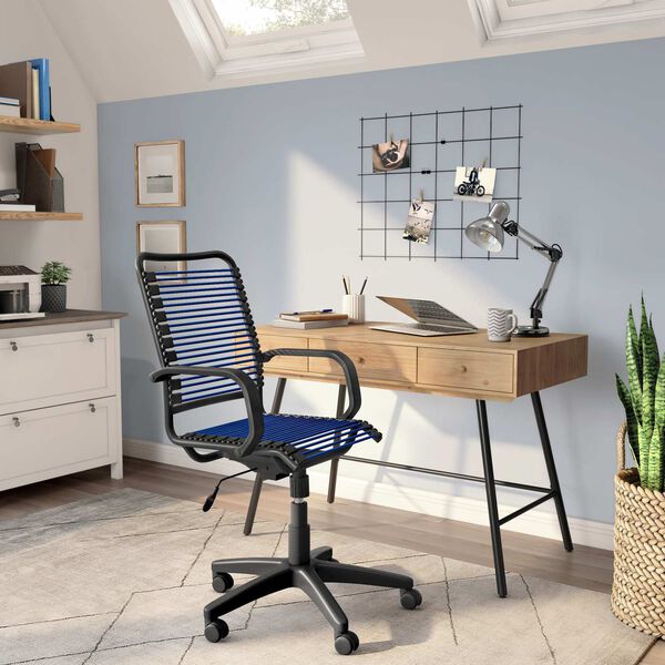 Bradley Blue Office Chair, image 2