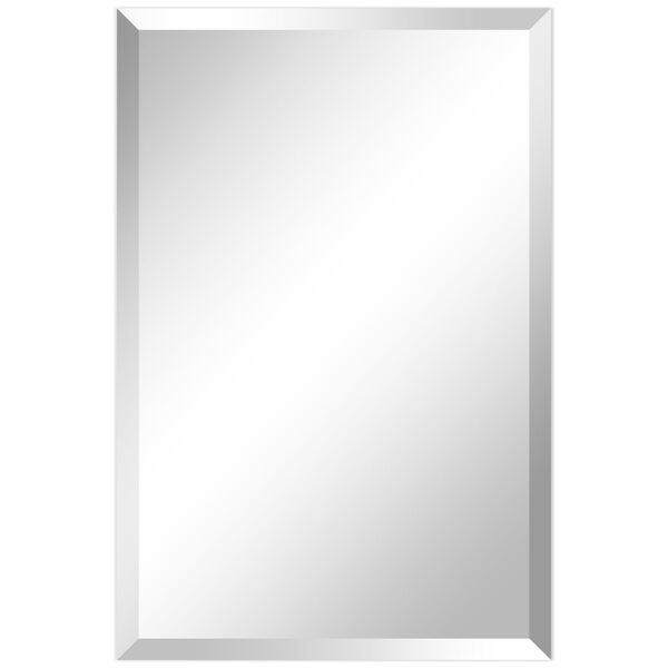 Frameless Clear 20 x 30-Inch Rectangle Wall Mirror, image 3