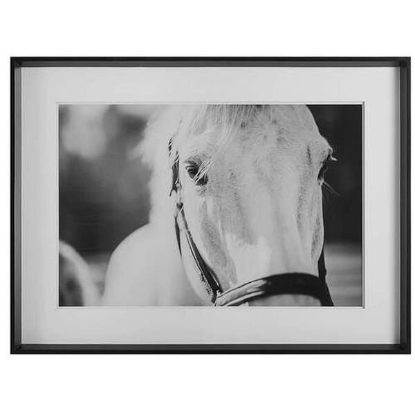 Eyes On The Prize Black and White 46 x 34-Inch Framed Print, image 2