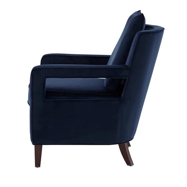 Questa Navy Blue Accent Chair, image 4