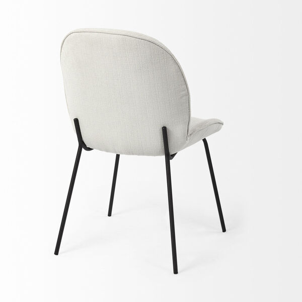 Inala White Dining Chair, image 5