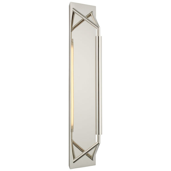 Appareil Large Sconce in Polished Nickel by Kelly Wearstler, image 1
