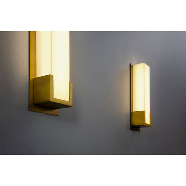 Orion Satin Nickel One-Light LED Wall Sconce, image 4