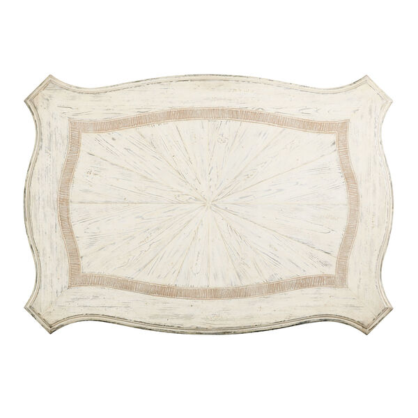 Traditions Soft White Rectangle Cocktail Table, image 3