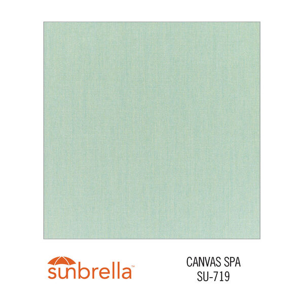 Intech Grey Pub Set with Sunbrella Canvas Spa cushion, 3 Piece, image 2