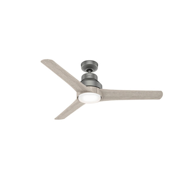 Lakemont Matte Silver 52-Inch One-Light LED Ceiling Fans, image 1