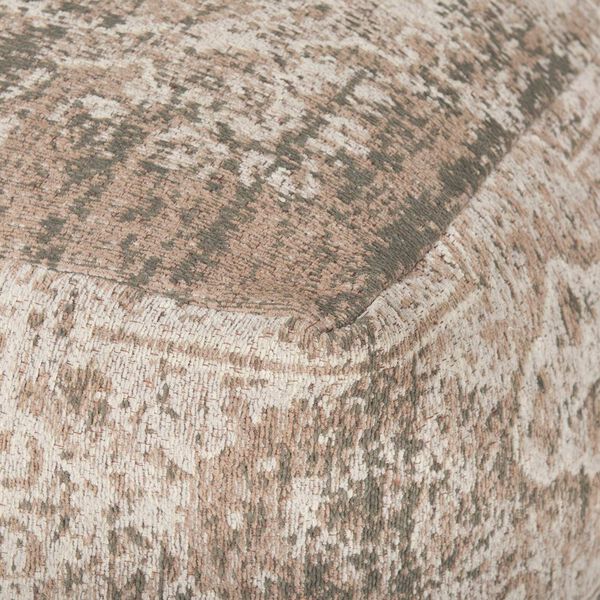 Khloe Large Taupe Pouf, image 6