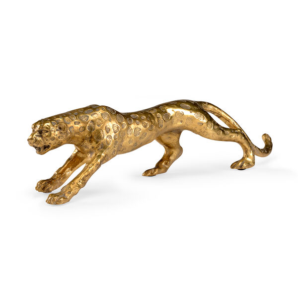 Gold Leopard Figurine, image 1