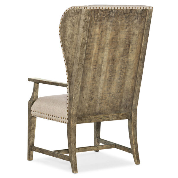 La Grange Barn Wood Host Chair, image 3