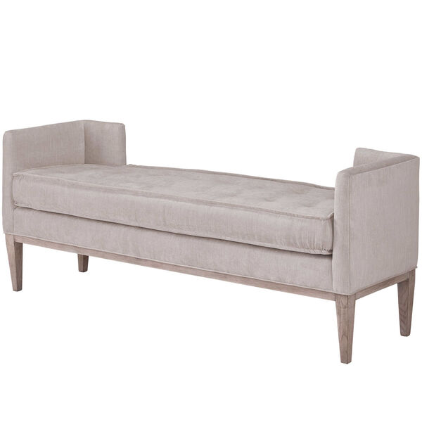 Maxwell Dover White Bench, image 1