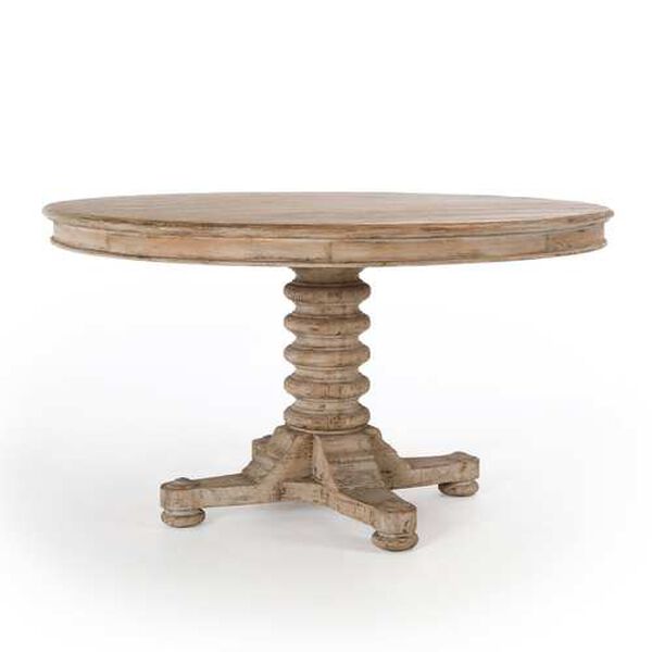 Bentley Brown 55-Inch Round Dining Table, image 2