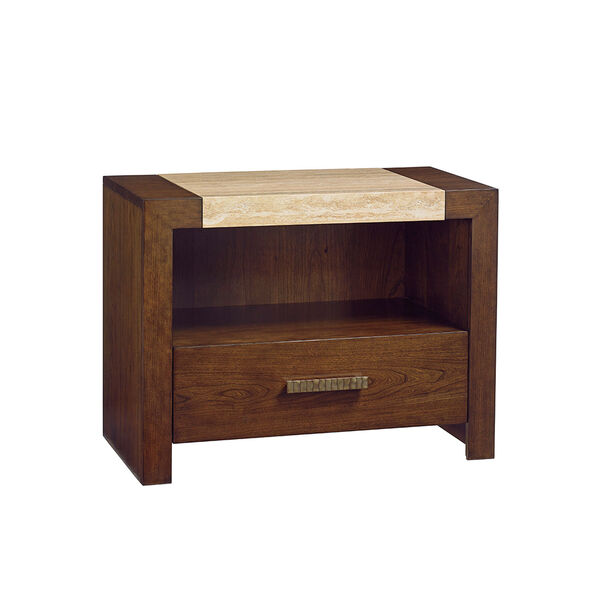 Laurel Canyon Brown Graysby Night Table, image 1