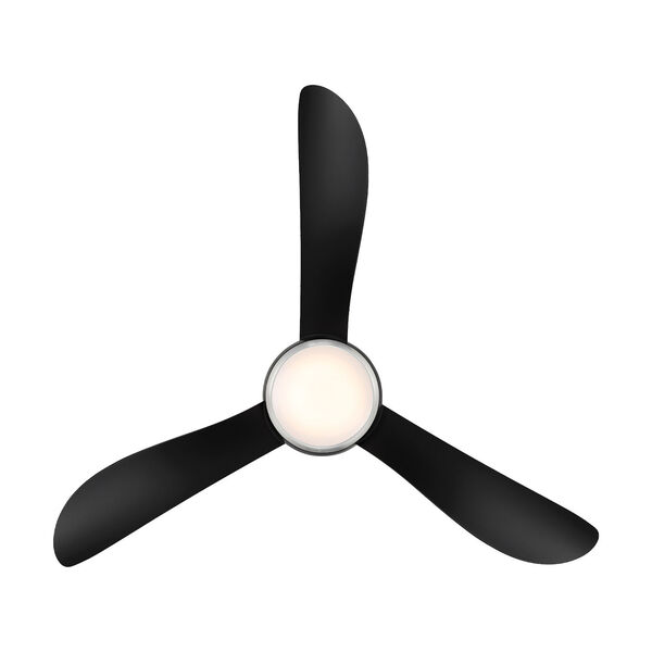 Corona 44-Inch Indoor Outdoor Smart LED Flush Mount Ceiling Fan, image 4