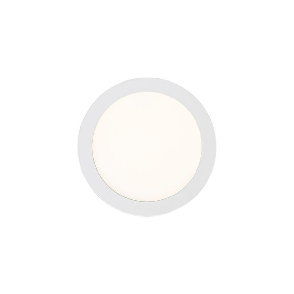 Outskirt White 8-Inch LED Flush Mount, image 4