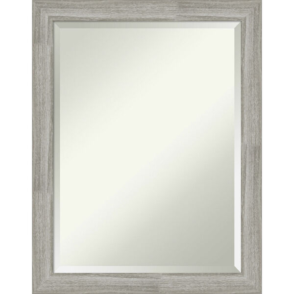 Dove Gray 22W X 28H-Inch Bathroom Vanity Wall Mirror, image 1