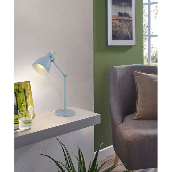 Priddy-P Blue One-Light Desk Lamp, image 2