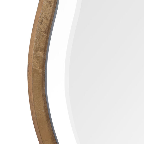 Aneta Aged Gold  Round Mirror, image 3