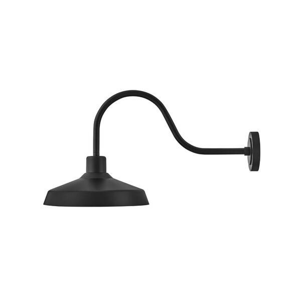 Forge Black 33-Inch One-Light Outdoor Wall Mount, image 2