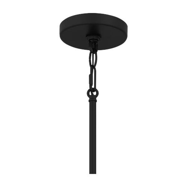 McIntire Matte Black One-Light Mini pendant, image 6