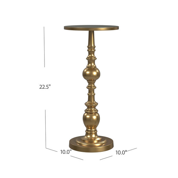 Butler Darien Antique Gold End Table, image 4