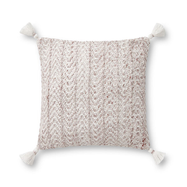 Blush and Natural : 18 In. x 18 In. Indoor/Outdoor Pillow, image 1