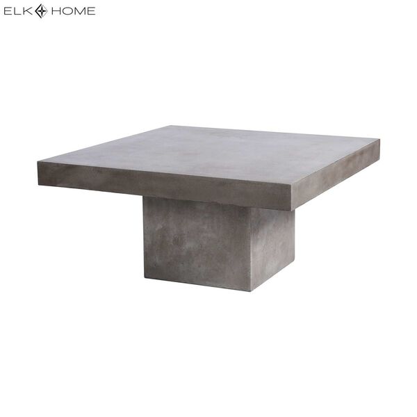 Millfield Polished Concrete Outdoor Coffee Table, image 3
