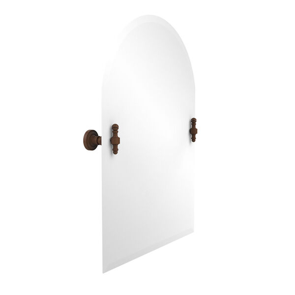 Allied Brass Frameless Arched Top Tilt Mirror with Beveled Edge, Antique  Bronze RD-94-ABZ Bellacor