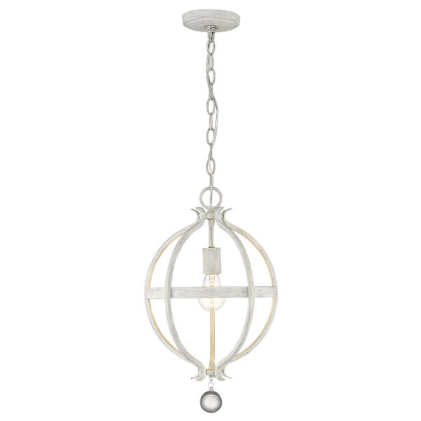 Callie Country White One-Light Pendant, image 4