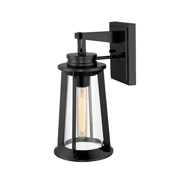 Bolling Powder Coat Black 15-Inch One-Light Outdoor Wall Sconce, image 3
