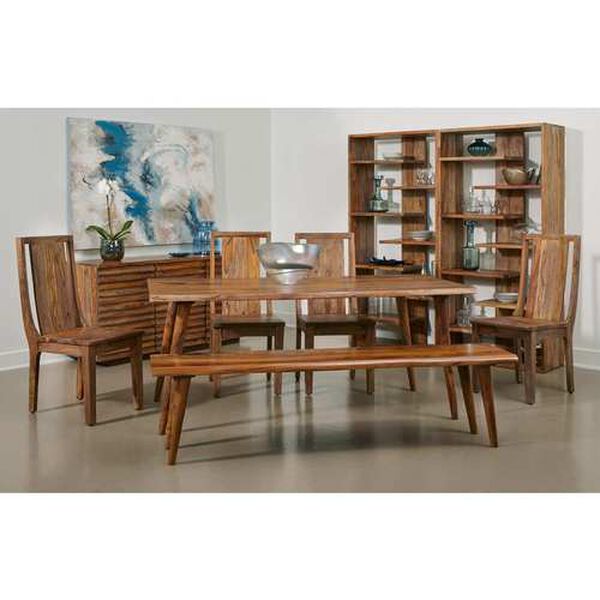 Brownstone Pointe Brown Dining Table, image 6