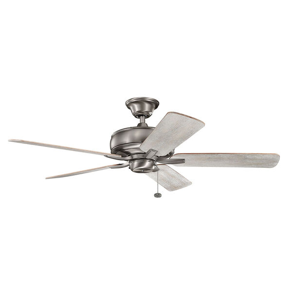 Terra Burnished Antique Pewter 52-Inch Ceiling Fan, image 1