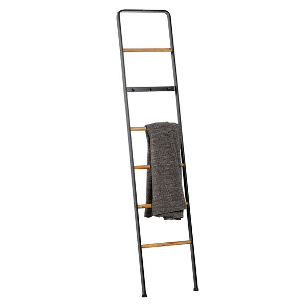 Black Metal Ladder, 72-Inch Height, image 2