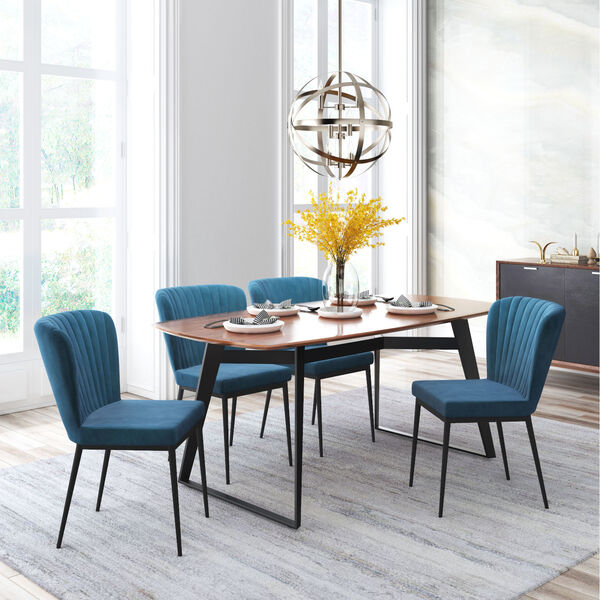Tolivere Blue and Black Dining Chair, Set of Two, image 2