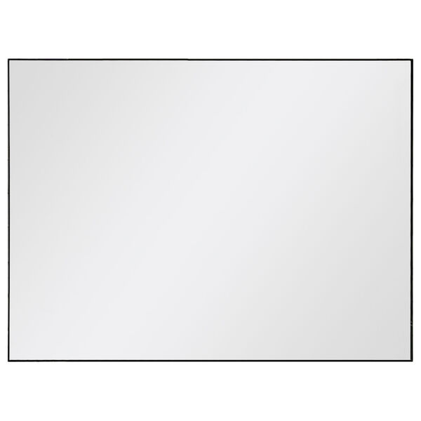 Vanta Black 30 in. x 39 in. Metal Framed XL Wall Mirror, image 2