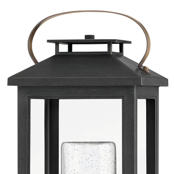 Atwater Black One-Light Outdoor Post Mount, image 4