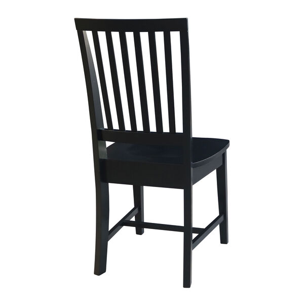 Black Mission Side Chair, Set of 2, image 2