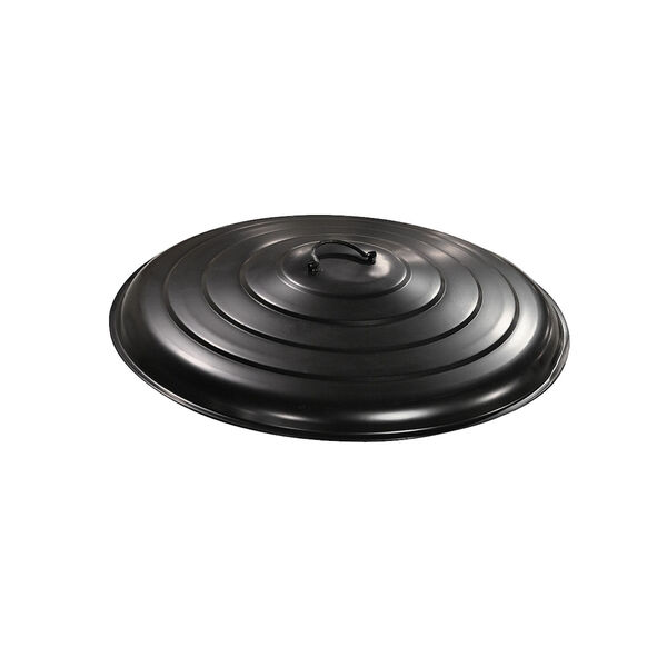 Black Round Lid Fire Ring, image 1