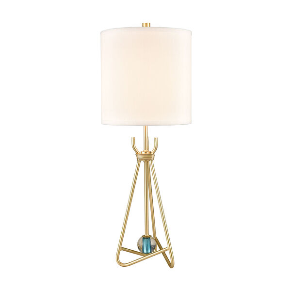 Fayette Gold One-Light Table Lamp, image 1