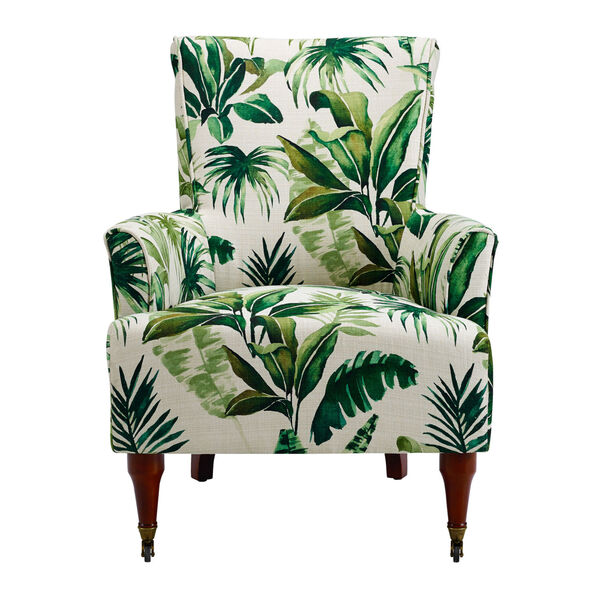 Hildie Dark Walnut Leaf Arm Chair, image 4