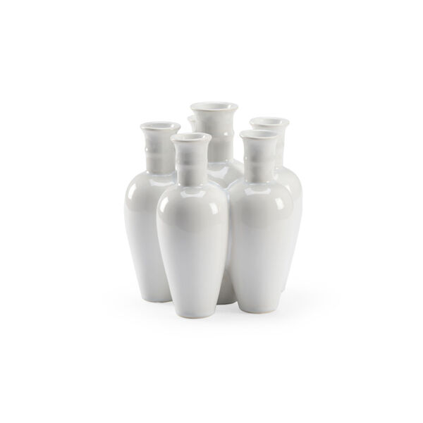 White  Cluster Vase, image 1