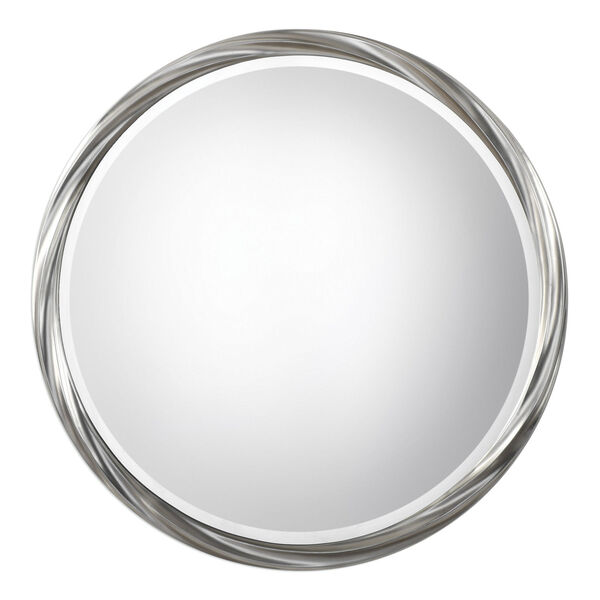 Orion Silver Round Wall Mirror, image 2