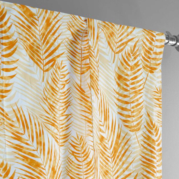 Kupala Eternal Gold Printed Cotton Tie-Up Window Shade Single Panel, image 5