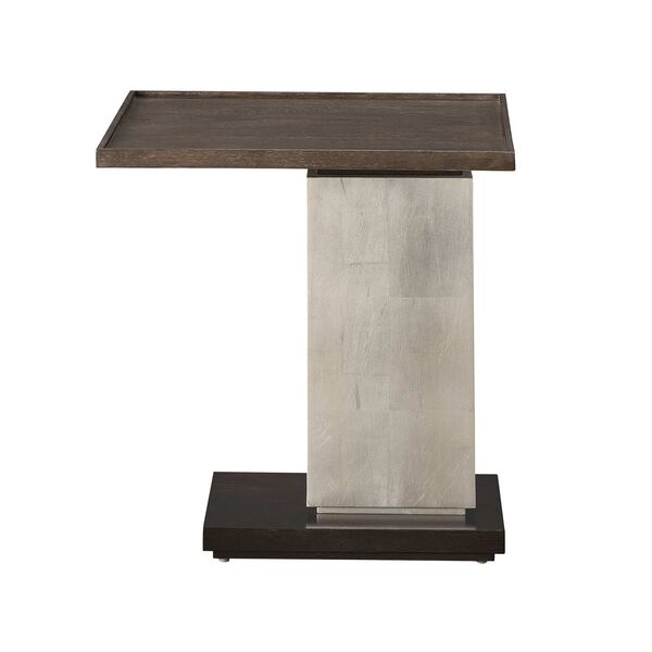 ErinnV x Universal Lucia Gray and Bronze Side Table - (Open Box), image 1