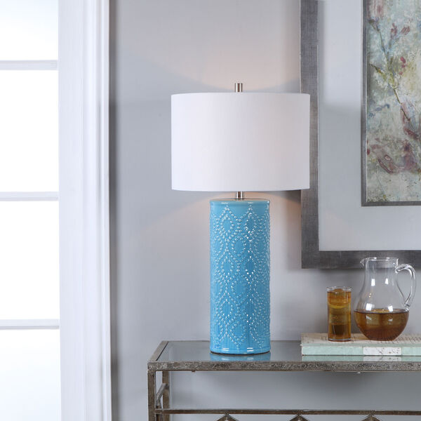 Isles Blue 29-Inch One-Light Table Lamp, image 2