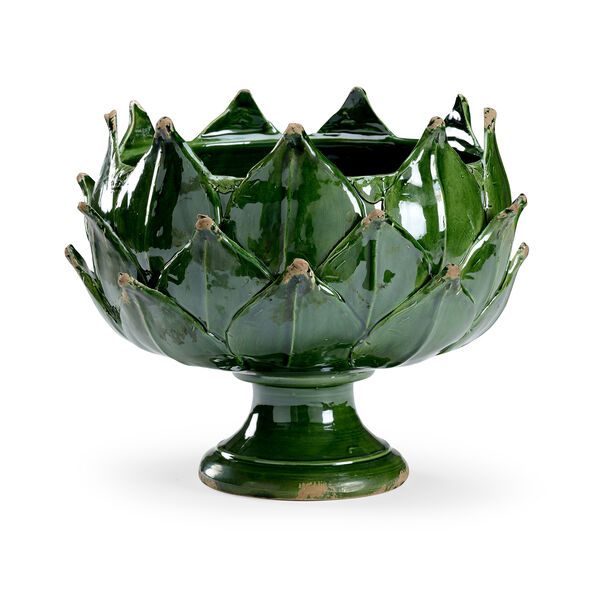 Green Leaf Vase, image 1