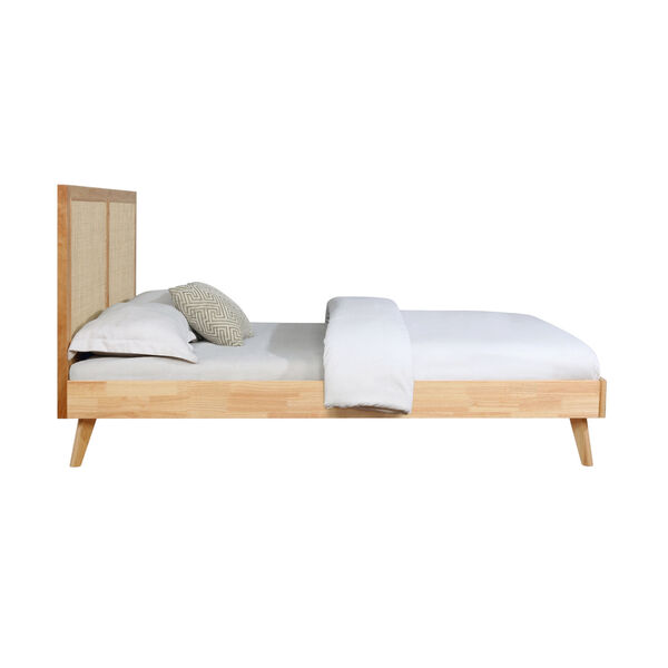 Ivy Natural Queen Bed Frame with Headboard, image 3