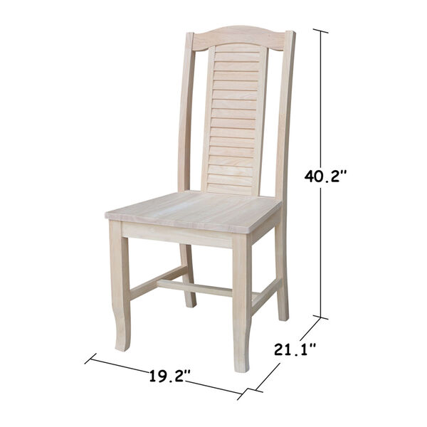 Seaside Beige Chair, Set of Two, image 3