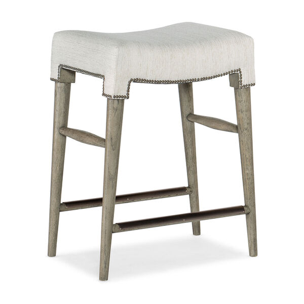 Linville Falls Green Valley Smoked Gray Counter Stool, image 1