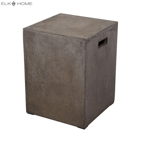 Cubo Squared Concrete Stool, image 3